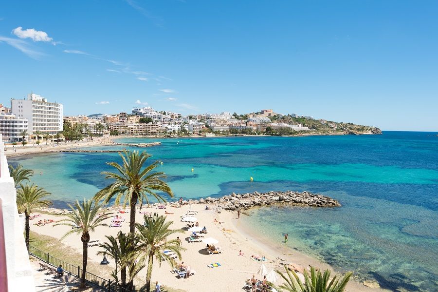 Apartamentos Lido Ibiza stad Exteriör bild